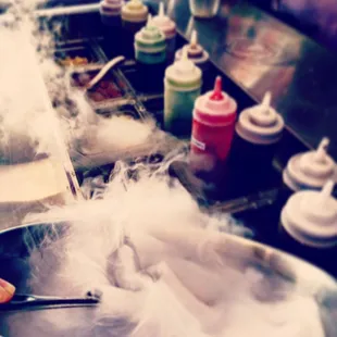 a person preparing food