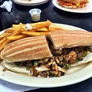 Philly Cheese Steak Sandwich