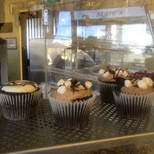 Rocky road cup cakes!