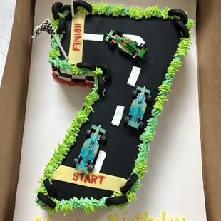 Thank you so very much for this awesome cake! It was EXACTLY what our birthday boy dreamed of.
