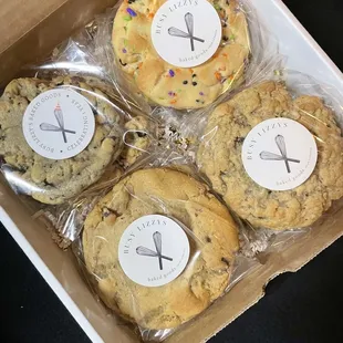 Cookie gift box!That sugar high is gonna hit hard