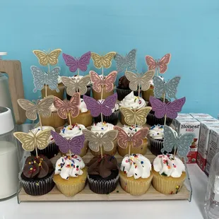 Cupcakes provided by BusyKids