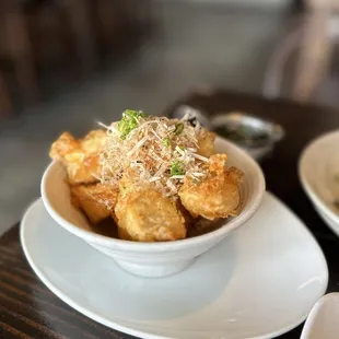 Fried tofu