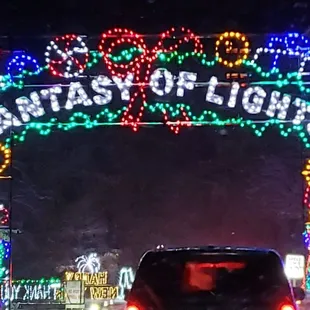 Entrance  to Fantasy of Lights