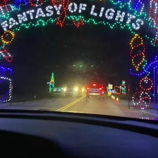 Fantasy of Lights entry archway