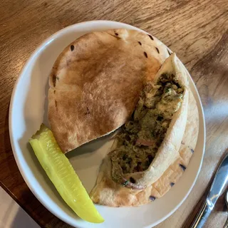 Falafel Stuffed Pita