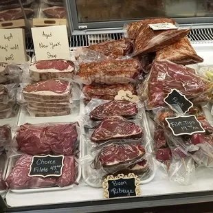 Butcher and Market