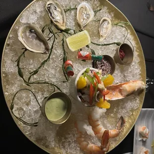 Seafood Platter (already being enjoyed!!)