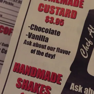 Vanilla Homemade Custard