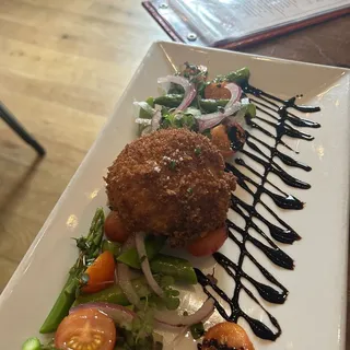 Fried Burrata Salad