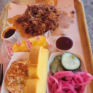 Chopped Brisket Sandwich