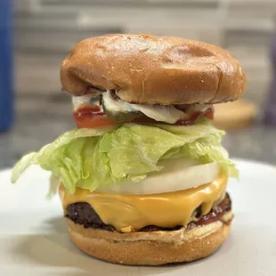Fat Ass BBQ Brisket burgers my son made! My god this was insane Lol!! I ate the whole damn thing! ;)