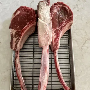 Tomahawk steaks