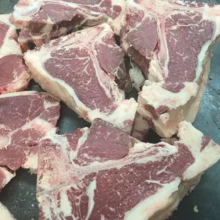 a cut up piece of meat