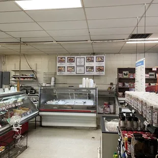 Hot lunch bar for prepared foods