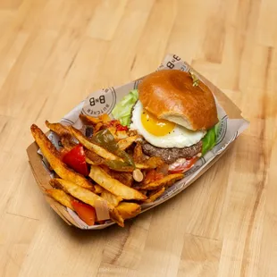 BNB Grass-fed Breakfast Burger