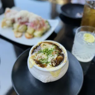 Gruyere Cheese in Onion Soups