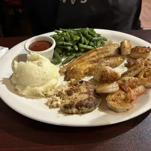 Seafood platter