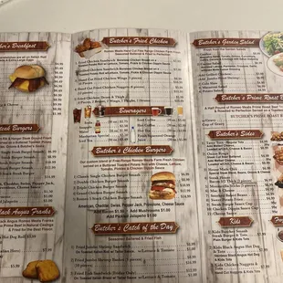 Large menu