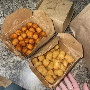 chicken wings and fried chicken, food