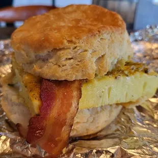 Breakfast sandwich - great
