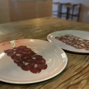 Boar Salami and Beef Salami
