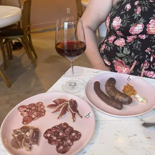 Various meets mostly boar and lamb.