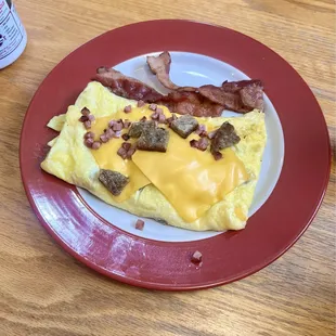 Meat Lovers Omelette
