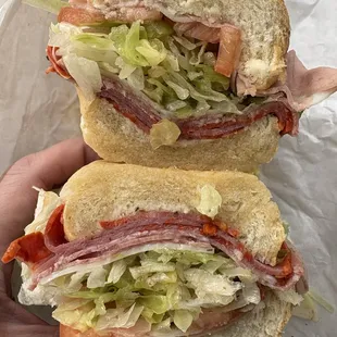 Ultimate Italian (ask for mayonnaise &amp; mustard)