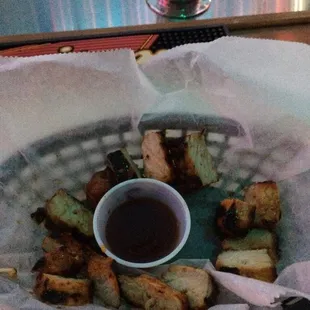 Rib on a stick, without the stick.