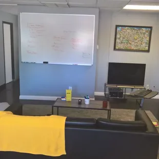 Brainstorming lounge...