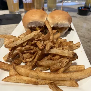 Brisket Sliders (wouldn't recommend)