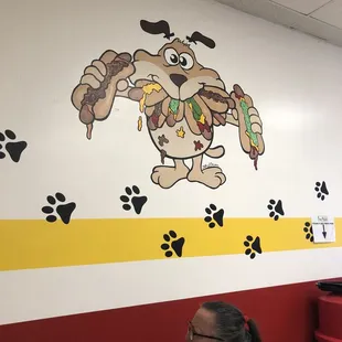 a woman sitting at a table