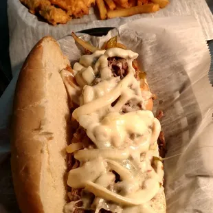 Philly cheese steak