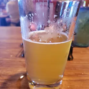 Cold beer after a long road trip