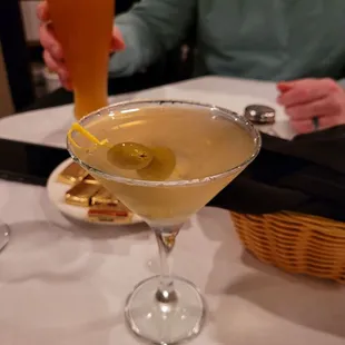 Dirty martini