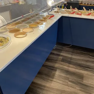 interior, sushi and sashimi