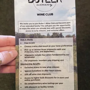 Butler Wine Club Information  06-16-2024