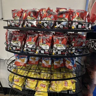 Chips: Grippos, Ruffles, &amp; lays
