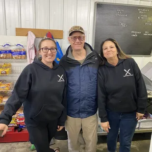 Me with the owners. 2023 May.