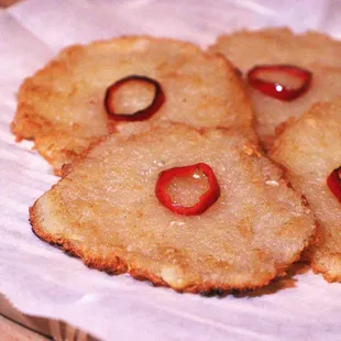 a close up of a plate of food