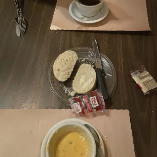 Jalapeño popper soup &amp; French onion