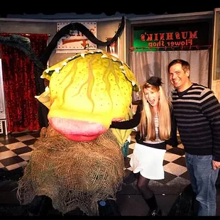 Little Shop of Horrors Photo with Audrey II