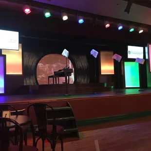 Stage for Forever Plaid