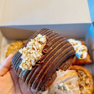 Chocolate Hazelnut Praline Pain Suisse