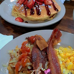 Southern Classic with extra fresh fruit.