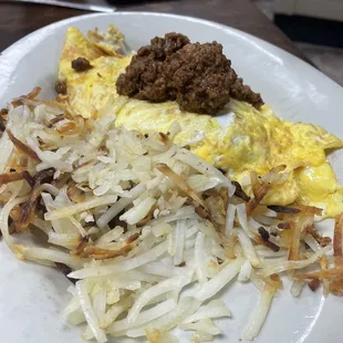 Texas Chili Omelette