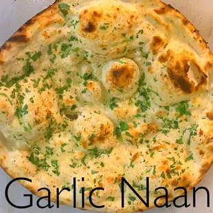 Garlic naan