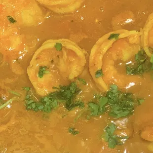 Shrimp curry