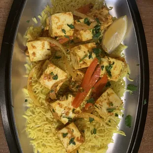 Veg paneer tikka